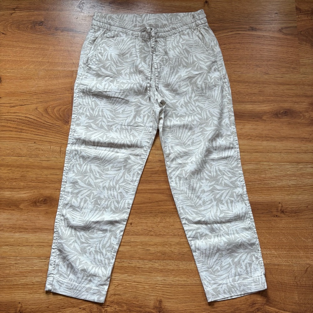 Gap Tropical Linen Easy Pant S